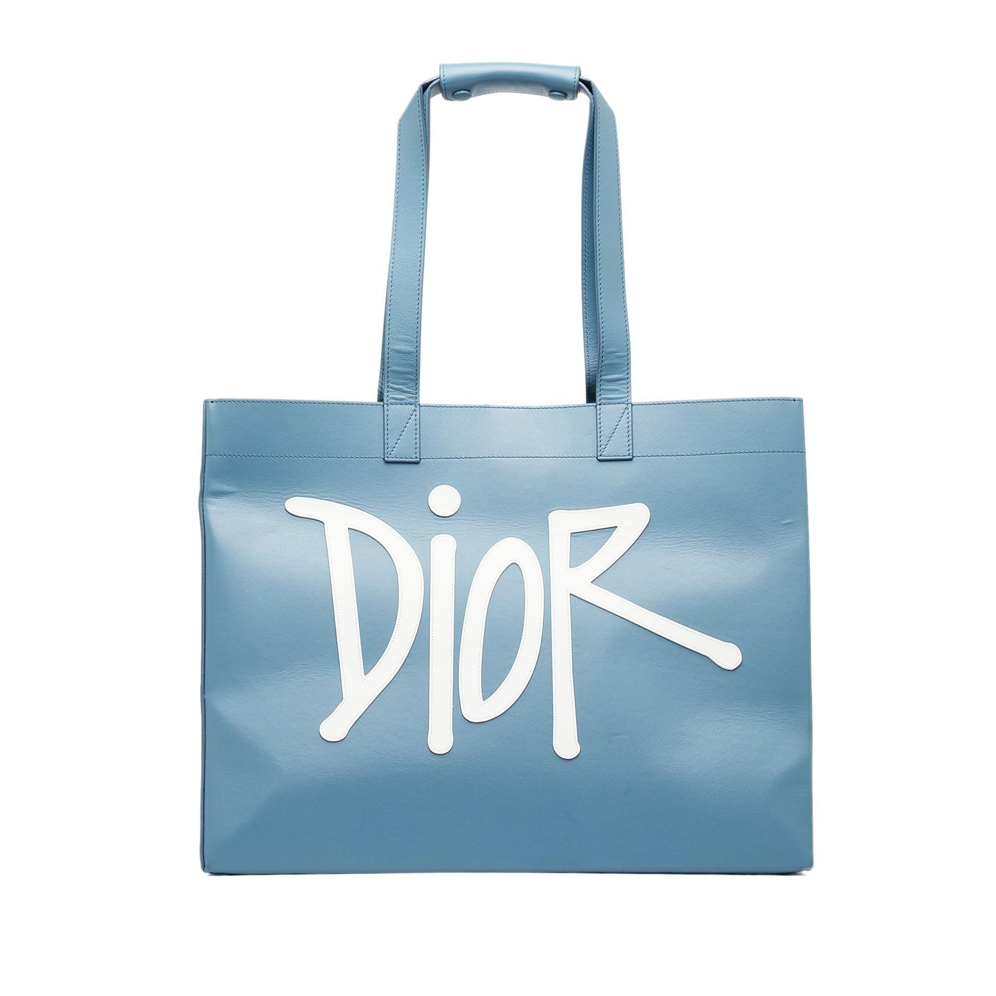 Dior Stussy Applique Tote Shg Yoxnr1 Large Logo Tote Bag
