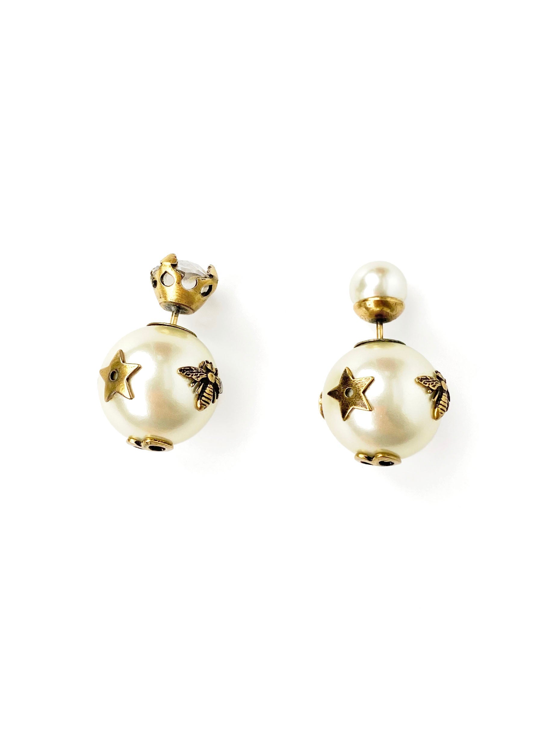 Dior Handbag Tribales Earrings Jewelry