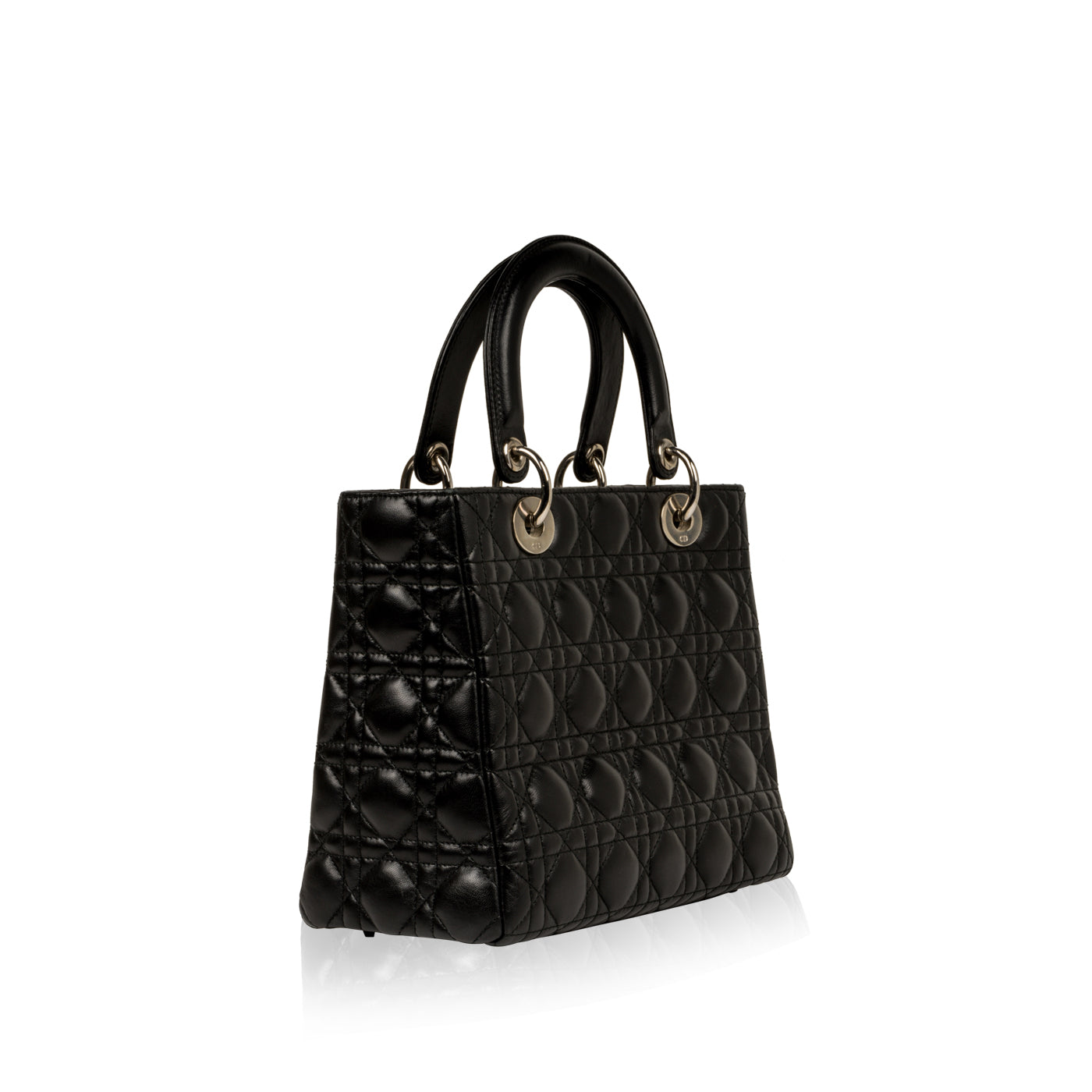 Dior Christian Lady Tote Bag Medium Dior Medium 3