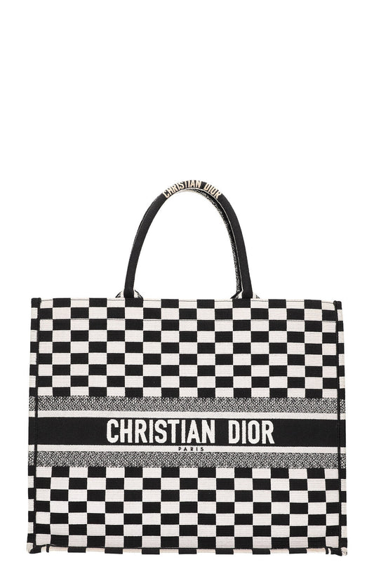 Dior Tote Bag Book Tote Check
