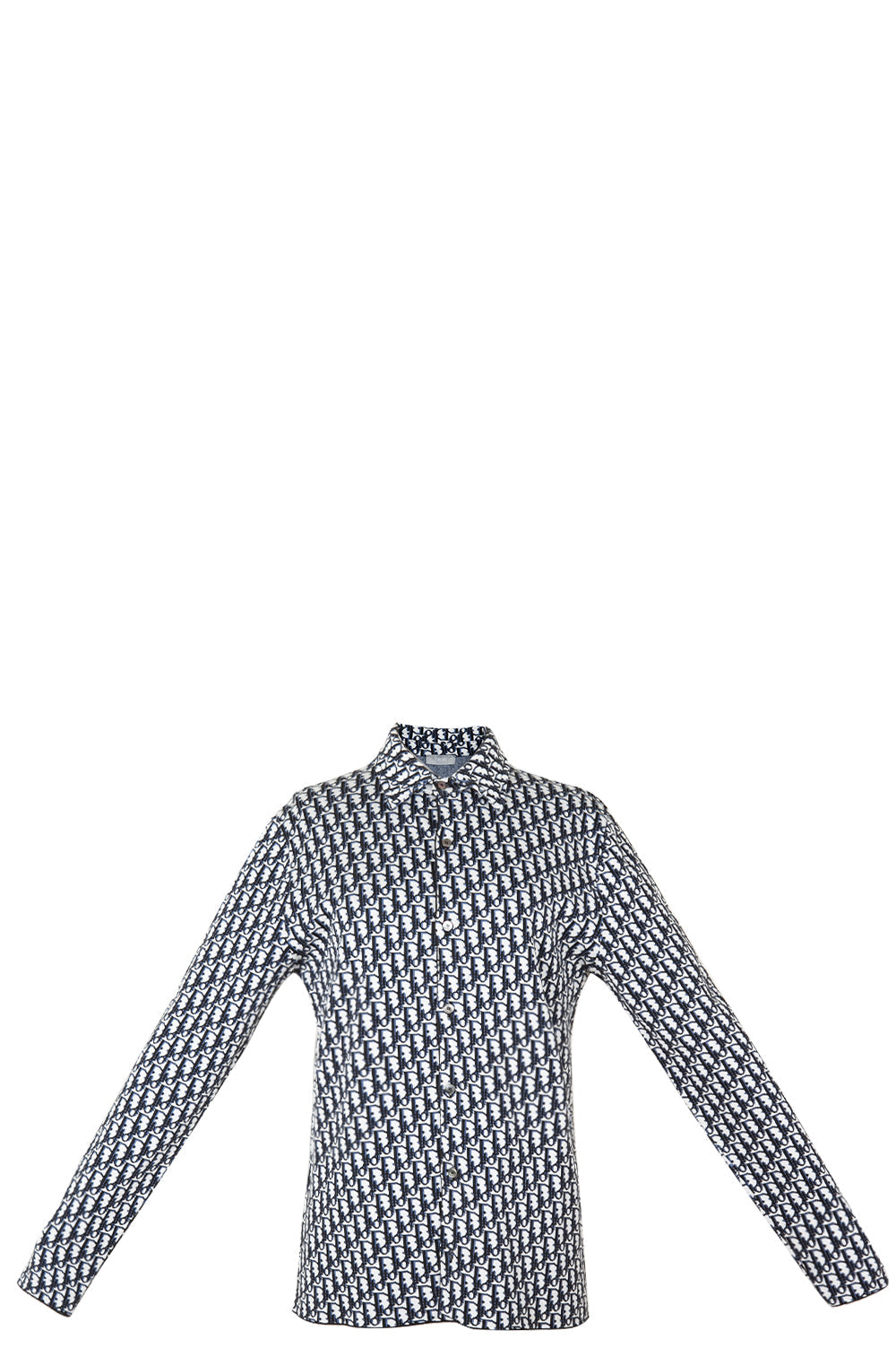 Dior Oblique Overshirt Blue Handbag
