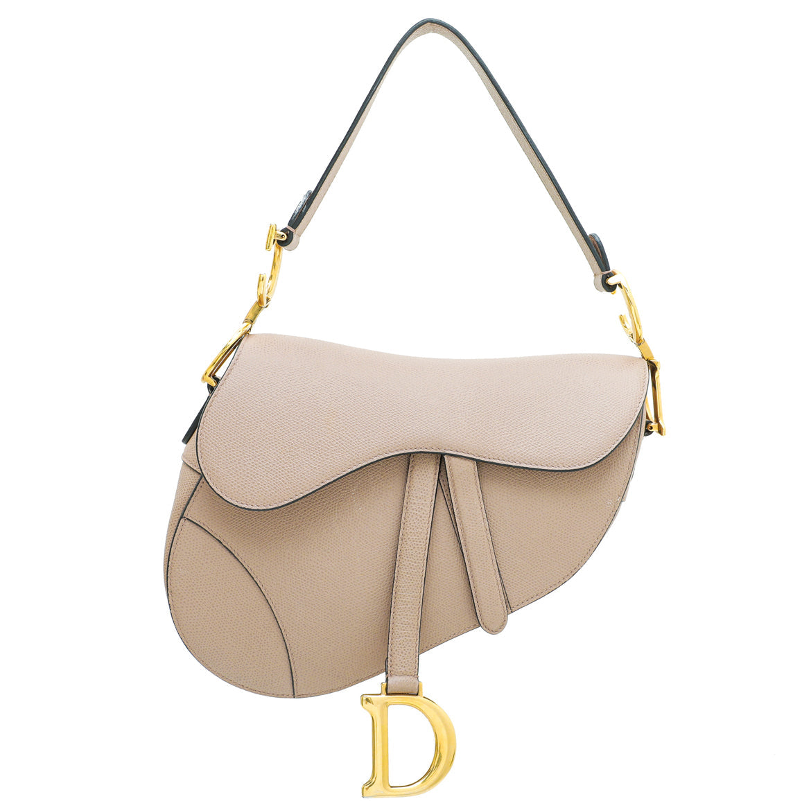 Dior Handbag Christian Dusty Saddle Bag Pink Medium Shoulder Bag