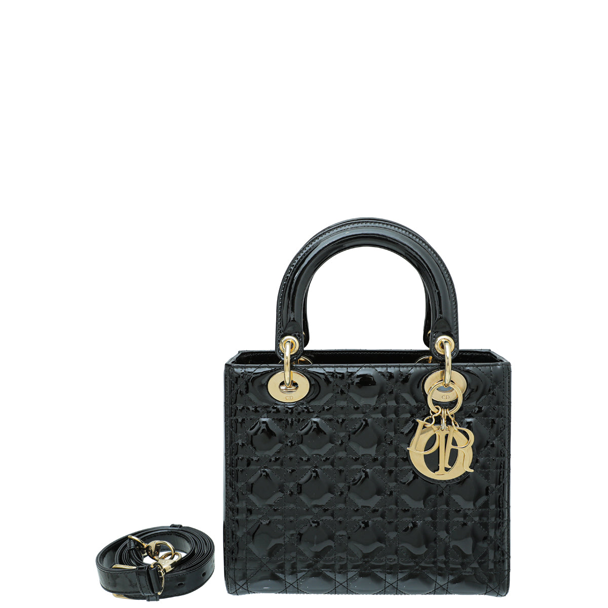 Dior Handbag Christian Lady Bag 2 Black Medium Shoulder Bag