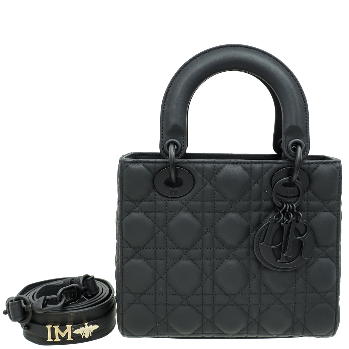 Dior Handbag Christian Ultramatte My ABC Lady Bag W Black Small Shoulder Bag