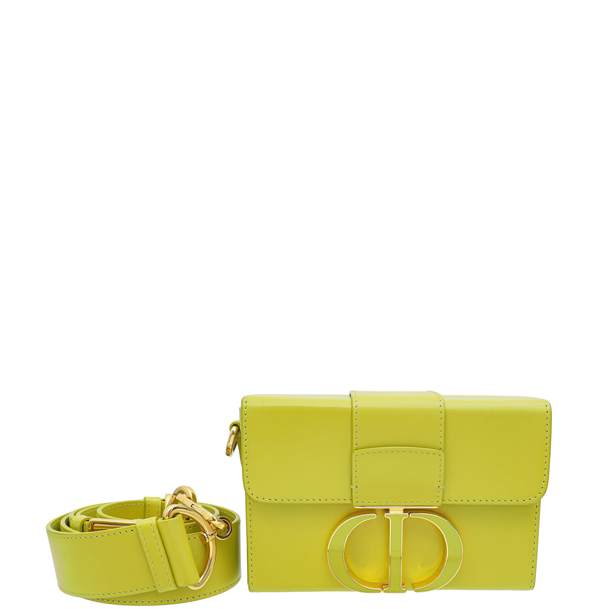 Dior Handbag Christian Kiwi 30 Montaigne Box Shoulder Bag