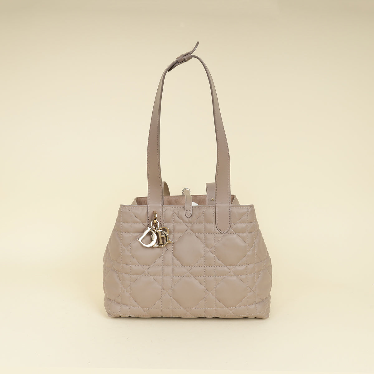 Dior Handbag Christian Warm Taupe Toujours Bag Medium Shoulder Bag
