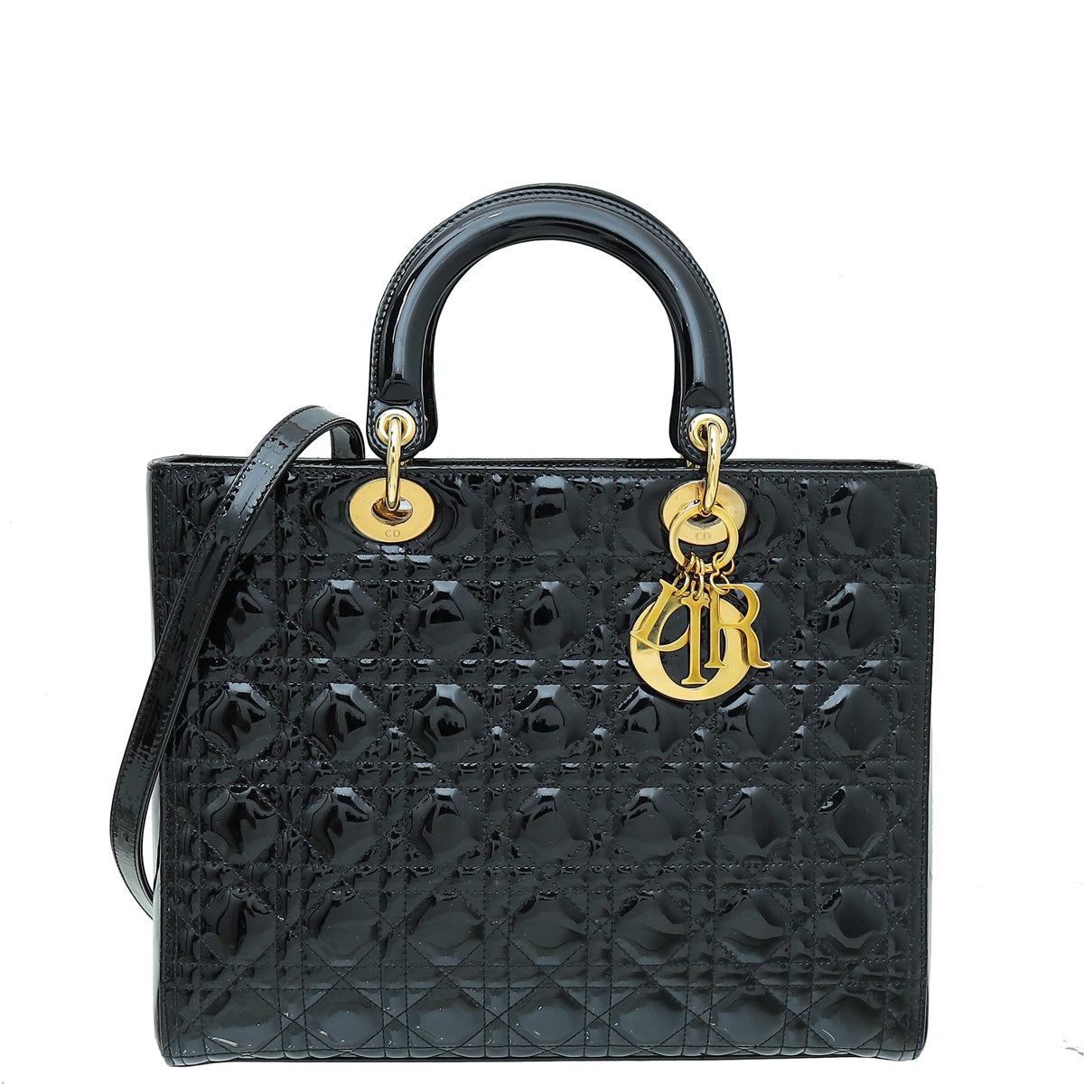 Dior Handbag Christian Lady Bag Black Shoulder Bag