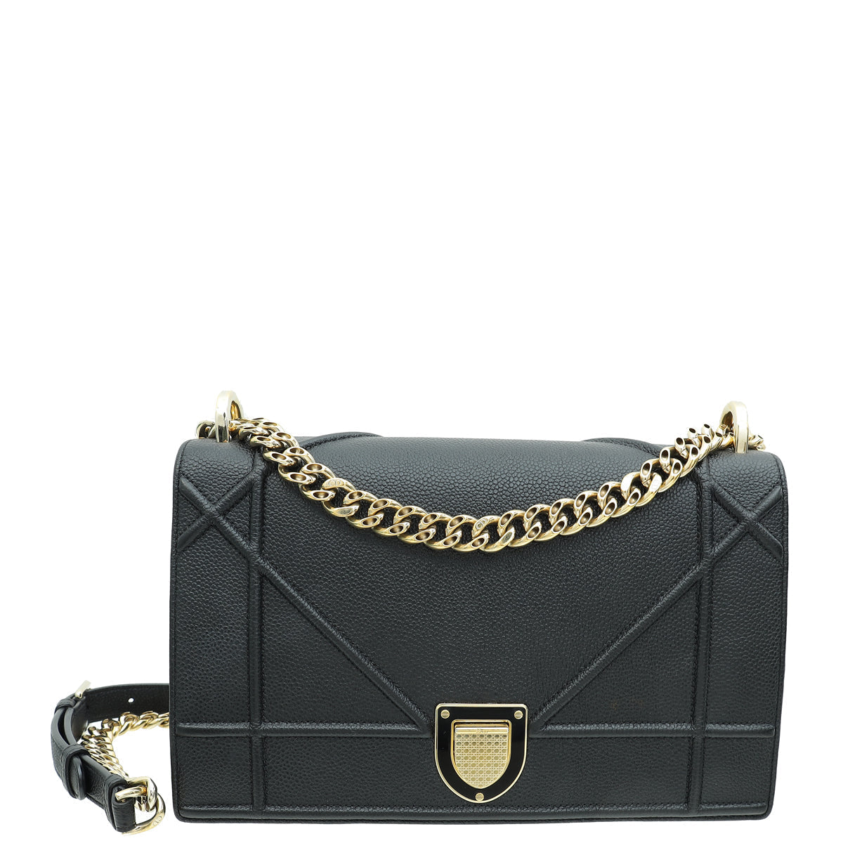 Dior Handbag Christian ama Bag 2 Black Medium Shoulder Bag