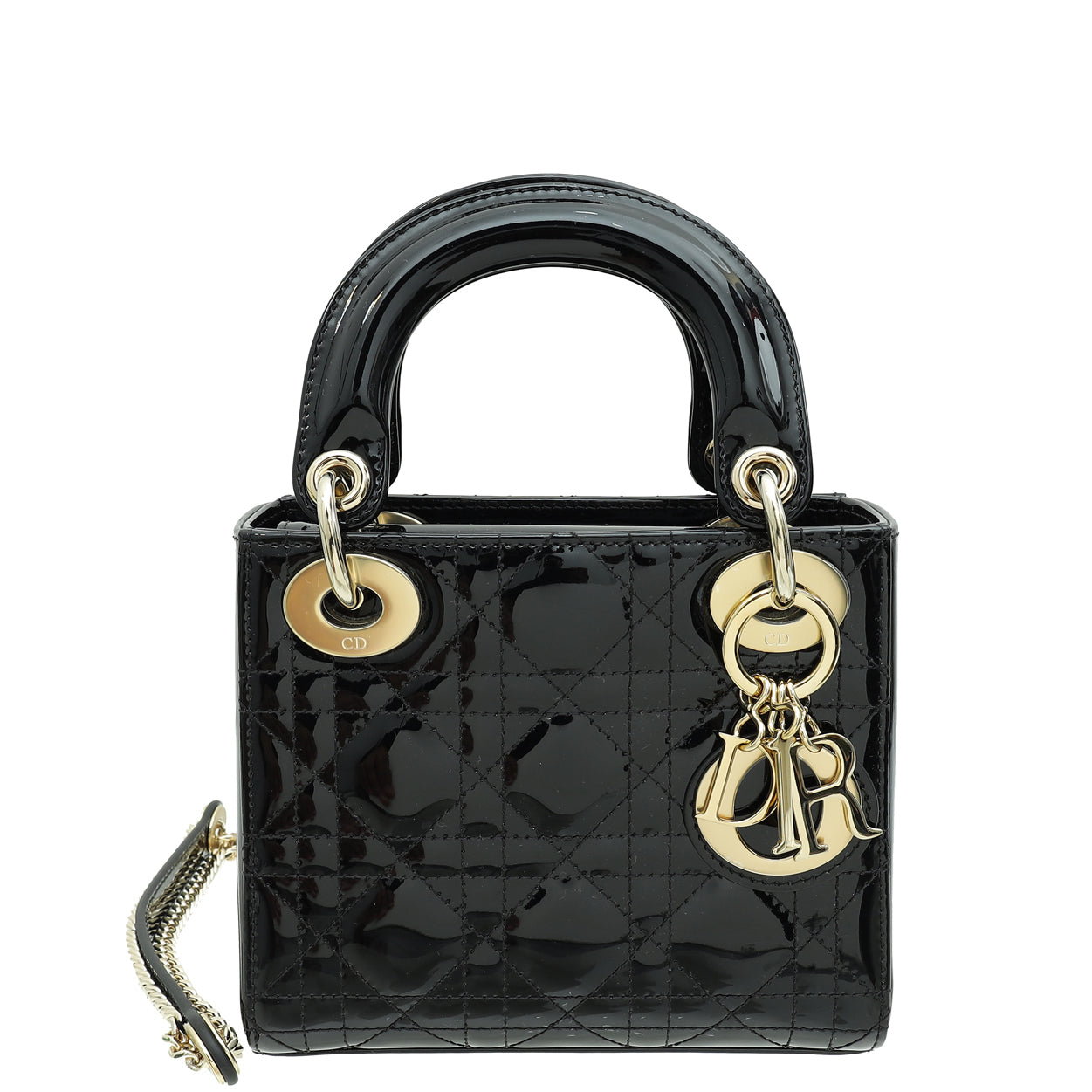 Dior Handbag Christian Lady Bag 3 Black Mini Shoulder Bag
