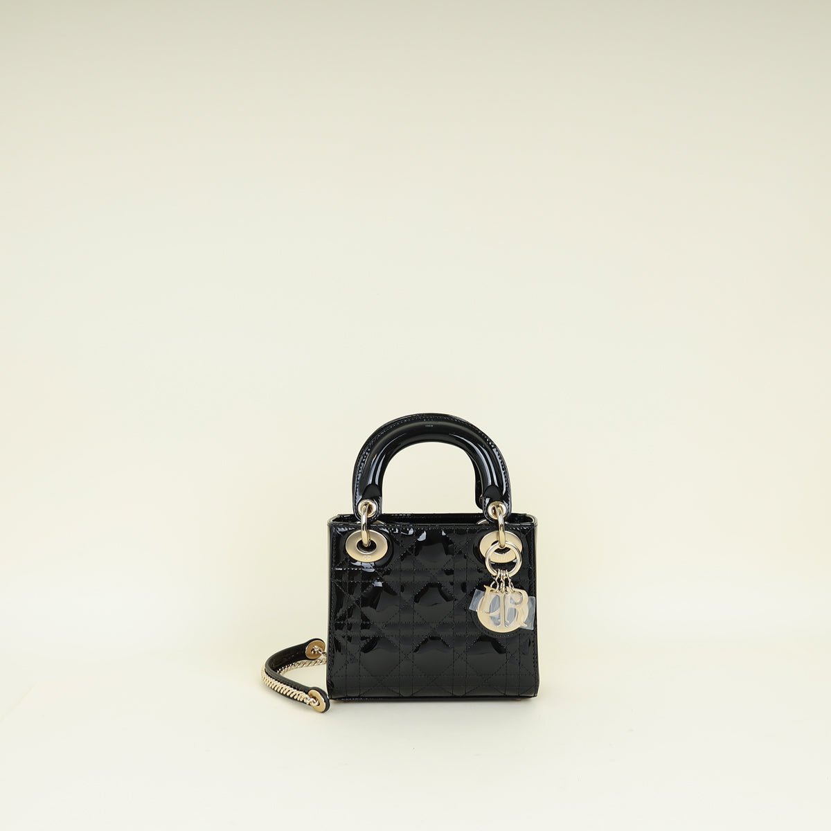 Dior Handbag Christian Lady Bag 7 Black Mini Chain Shoulder Bag