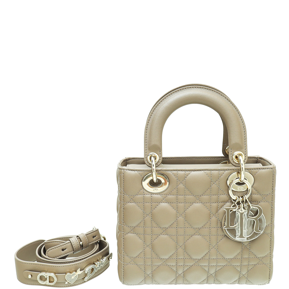 Dior Handbag Christian Etoupe My ABC Lady Bag w Shoulder Bag