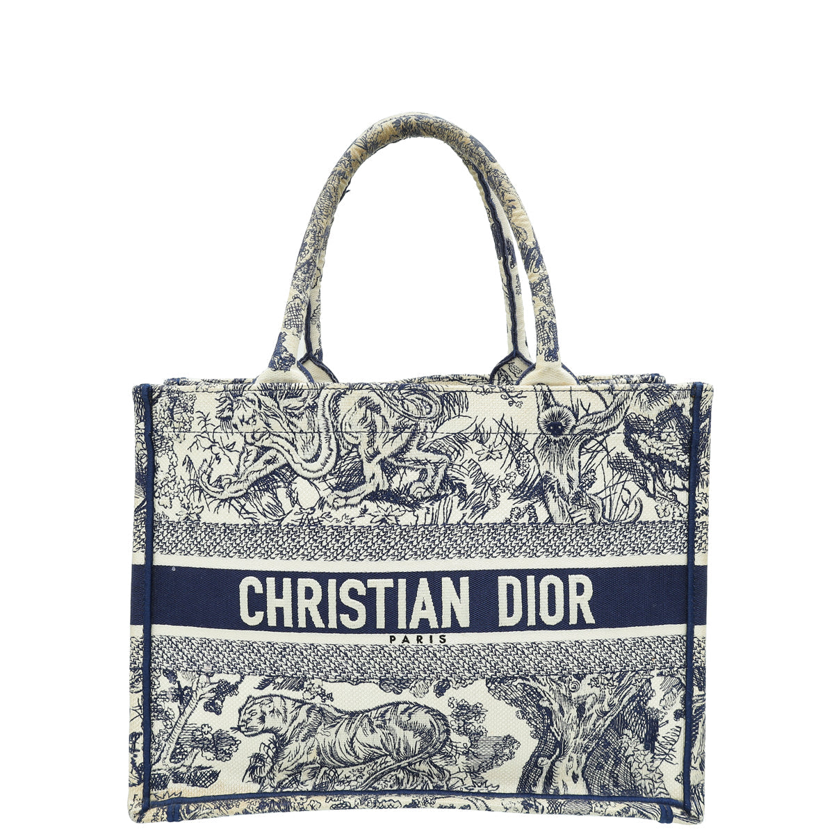 Dior Handbag Christian Bicolor Toile De Jouy Book Tote Medium Tote Bag Medium Bag 2