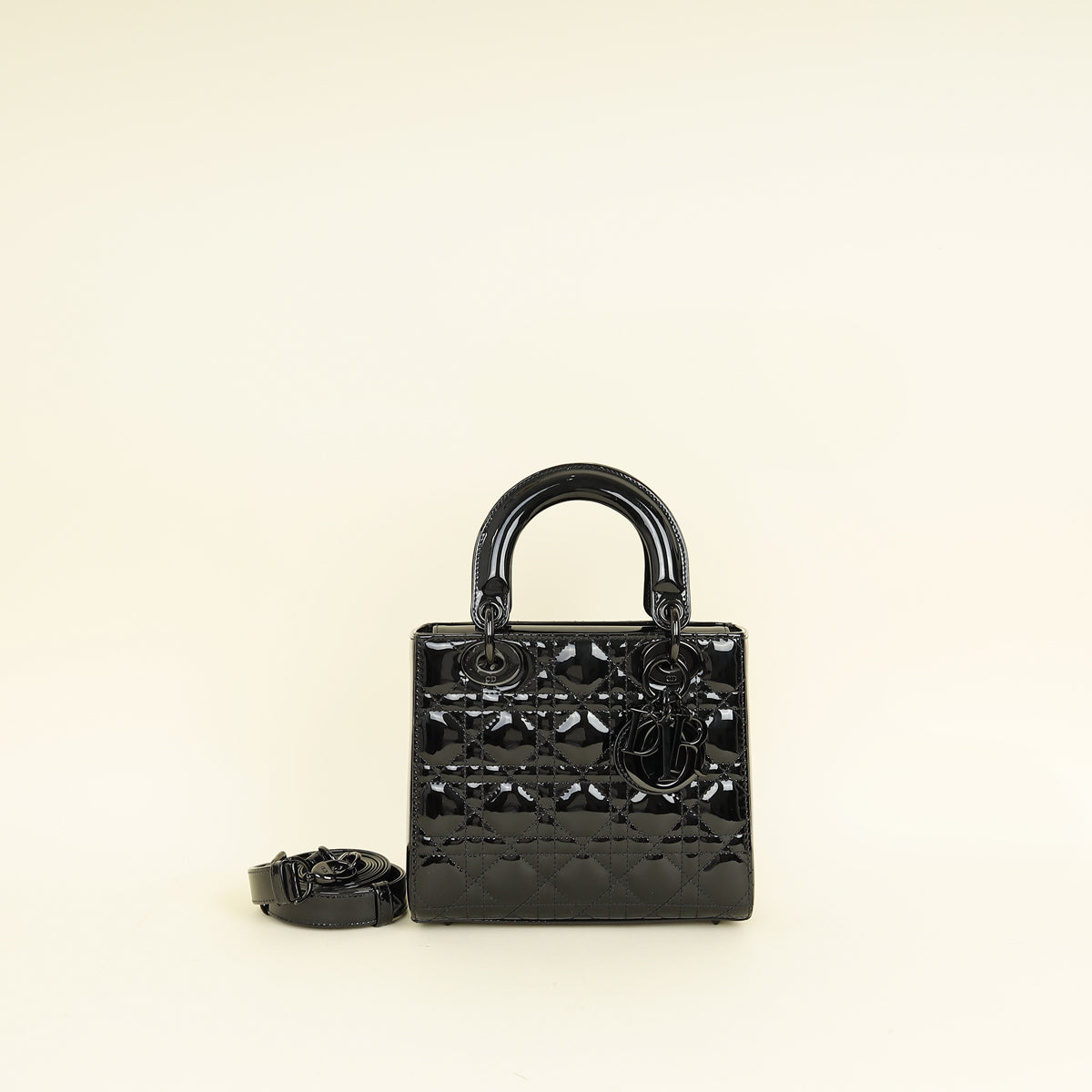 Dior Handbag Christian Lady Bag 3 Black Small Shoulder Bag
