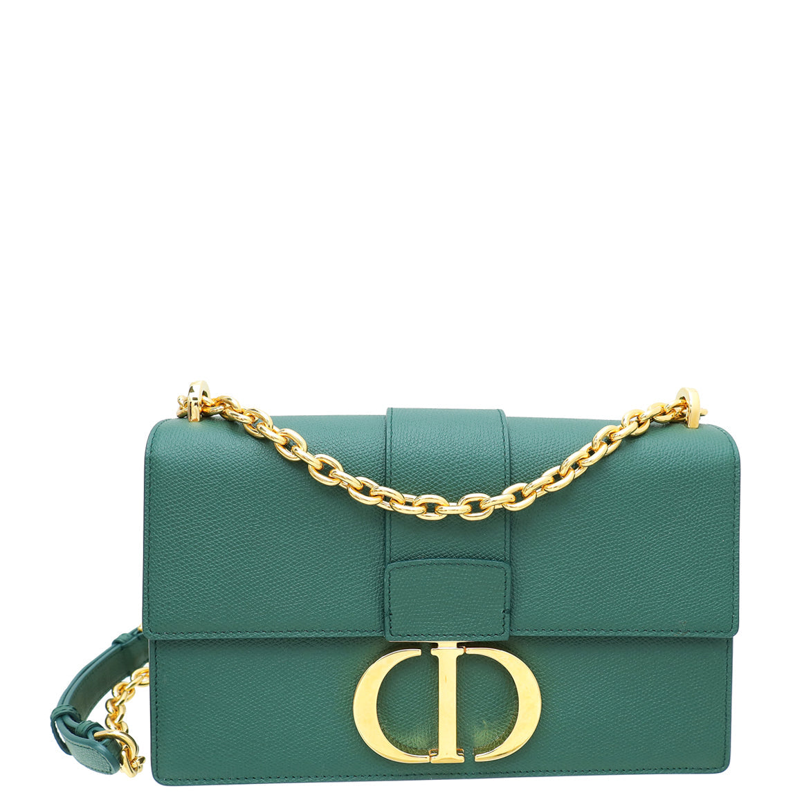 Dior Handbag Christian Dark 30 Montaigne Shoulder Bag Green Medium Flap