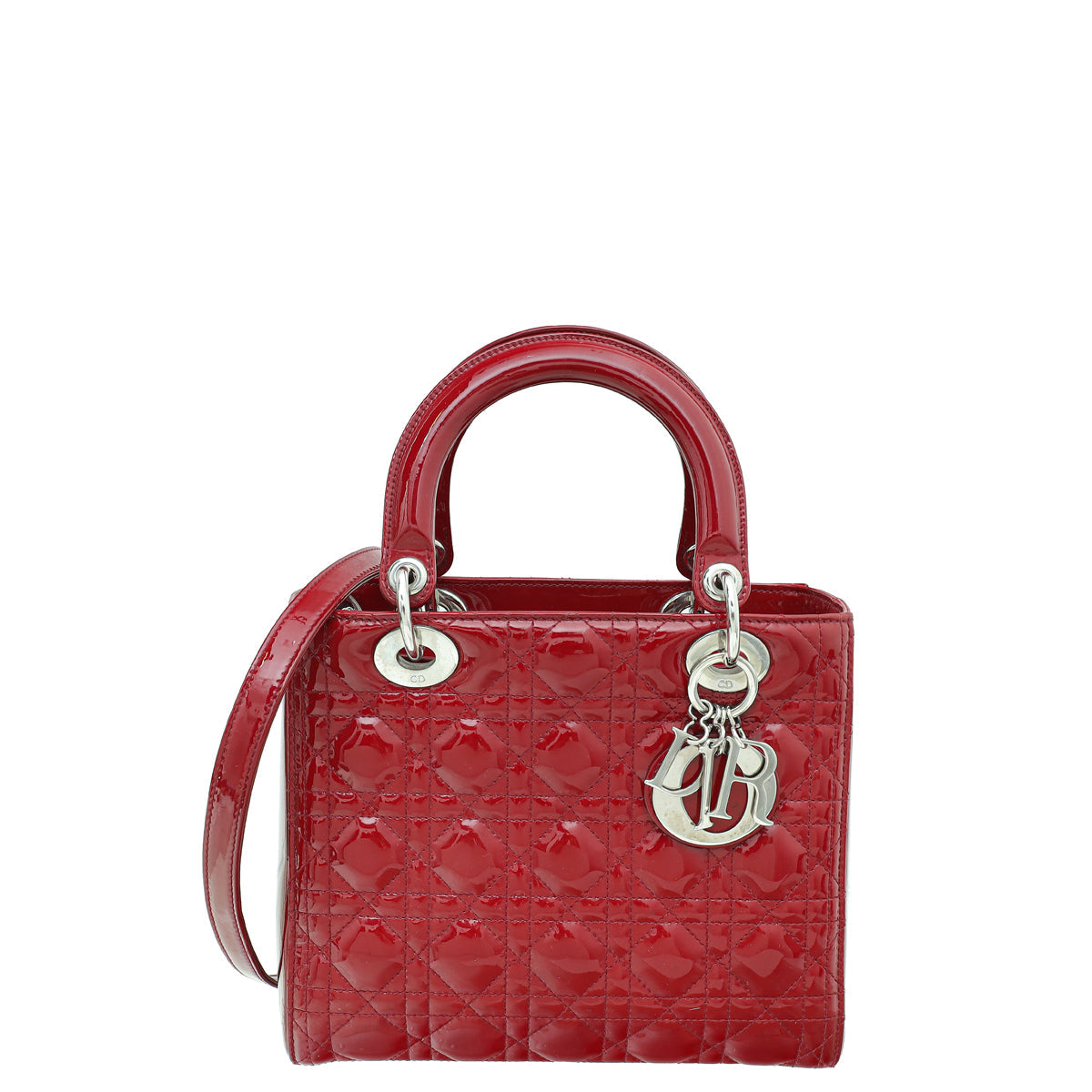 Dior Handbag Christian Cherry Lady Bag Medium Shoulder Bag