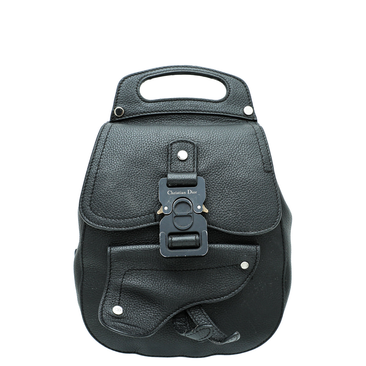 Dior Backpack Christian Gallop Bag Black Mini