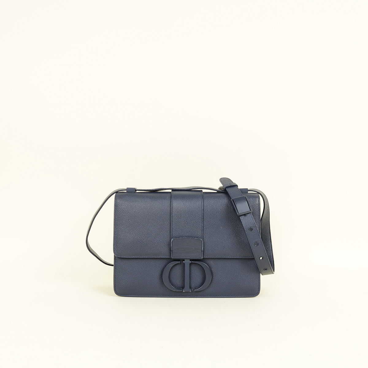 Dior Handbag Christian Indigo 30 Montaigne Shoulder Bag Blue Flap
