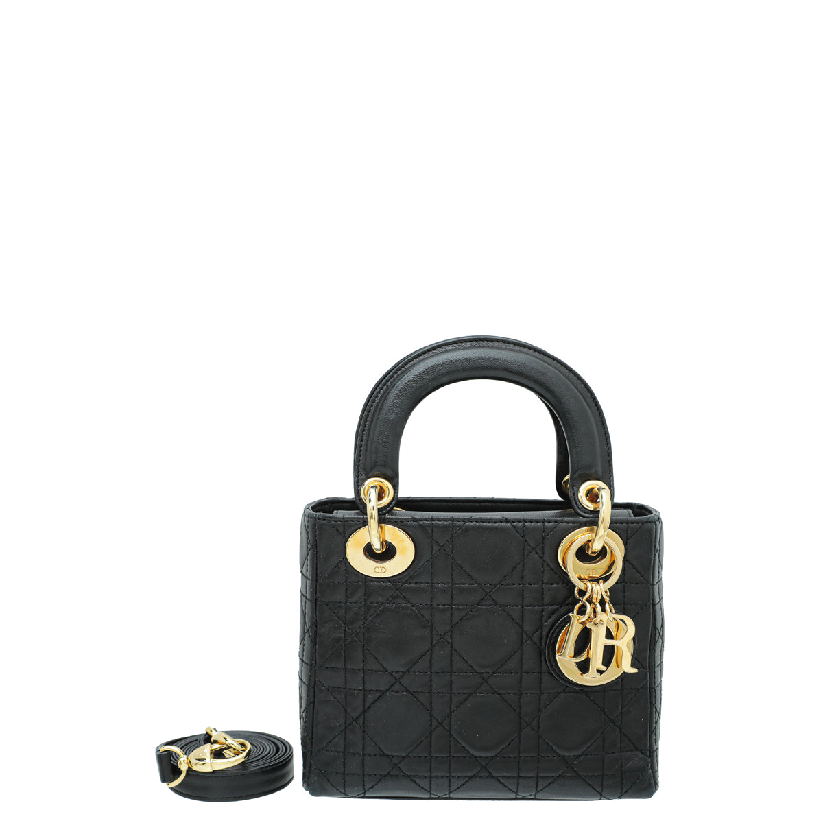 Dior Handbag Christian Lady Bag Black Mini Shoulder Bag Lady Mini Bag