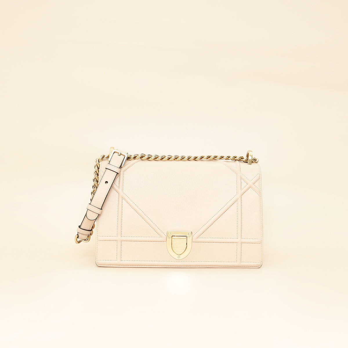 Dior Handbag Christian Light ama Shoulder Bag Pink Medium