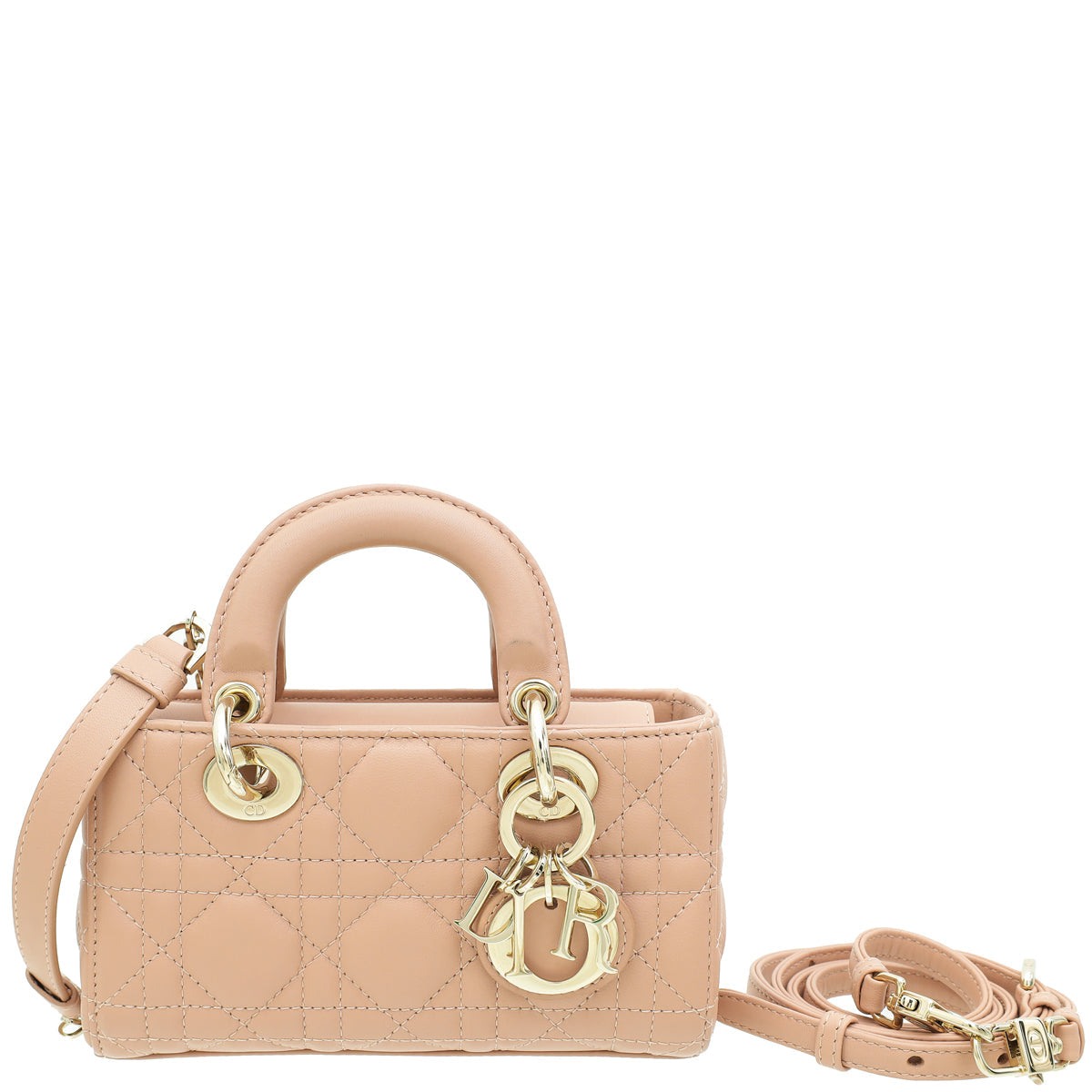 Dior Handbag Christian Rose des Vents Lady D-Joy Bag Micro Shoulder Bag