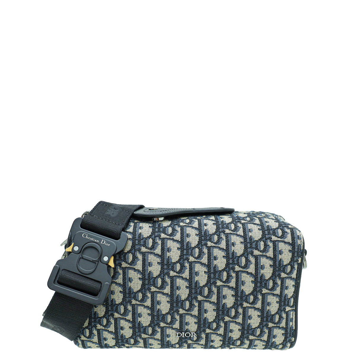 Dior Handbag Christian Bicolor Oblique Jacquard Lingot 22 Bag Shoulder Bag