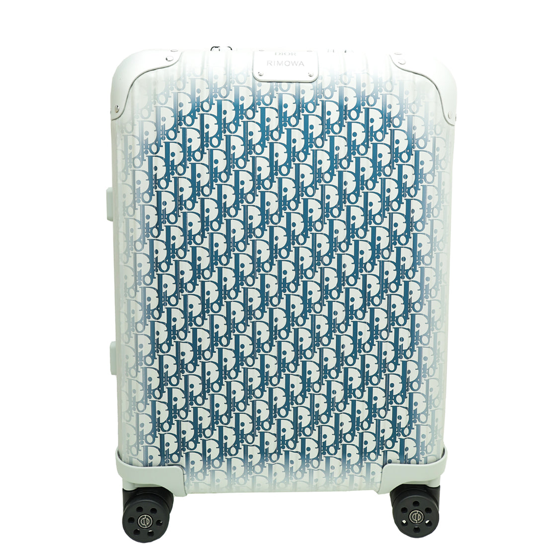 Dior Travel Bag Christian Bicolor x Rimowa Cabin Suitcase