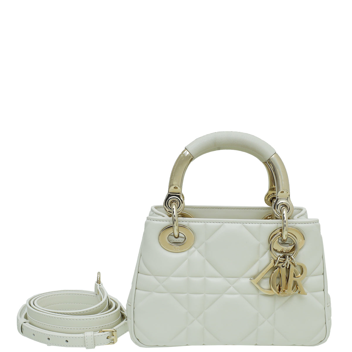 Dior Handbag Christian The Lady 95.22 Bag Cream Mini Shoulder Bag