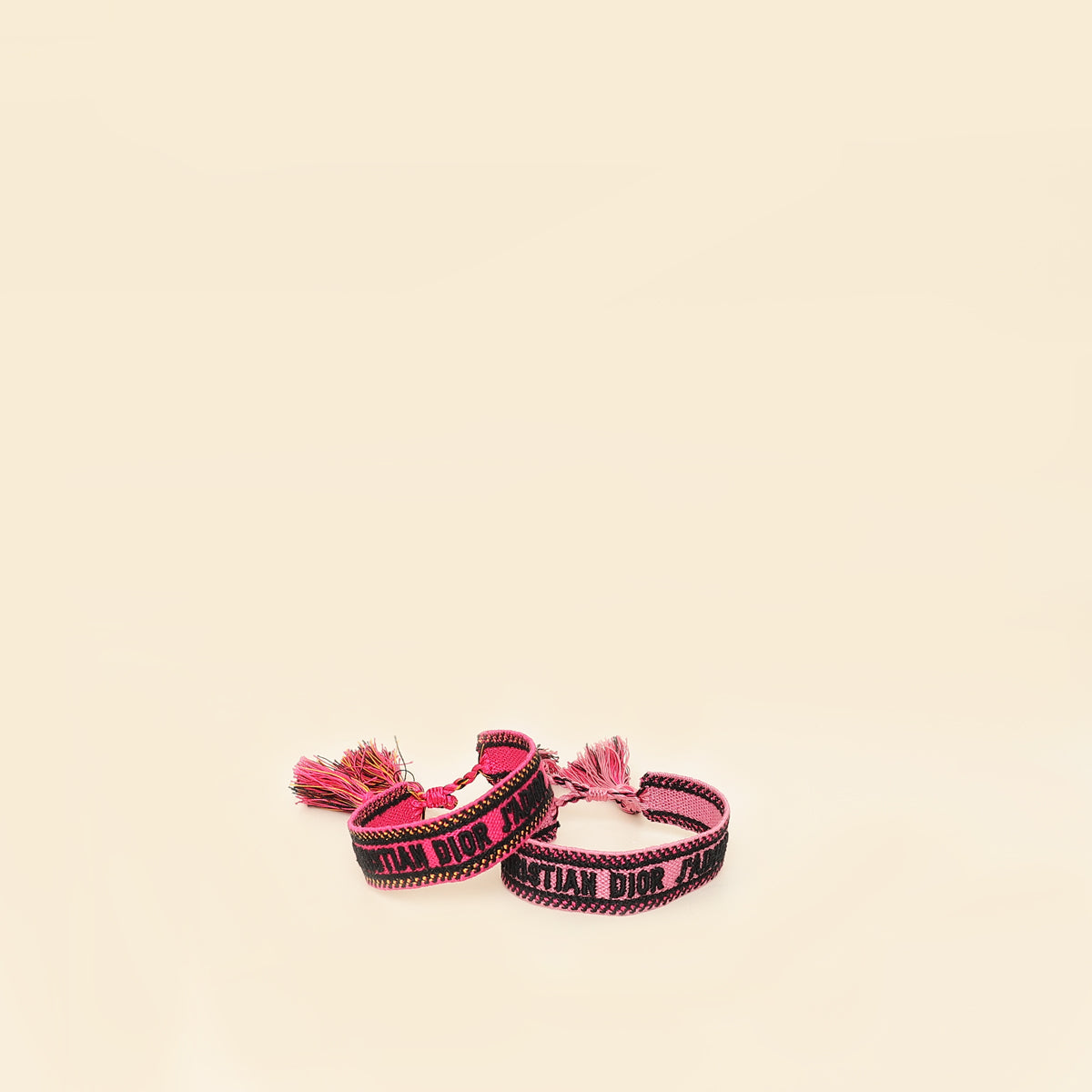 Dior Jewelry Christian Bicolor J'a Cotton Bracelet Set 2