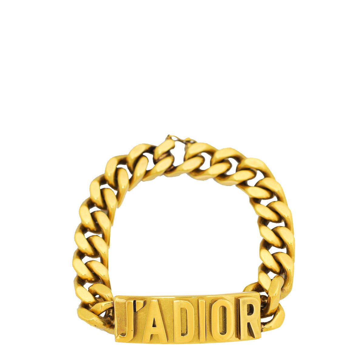Dior Jewelry Christian J'A Bracelet Metal Gold Chain