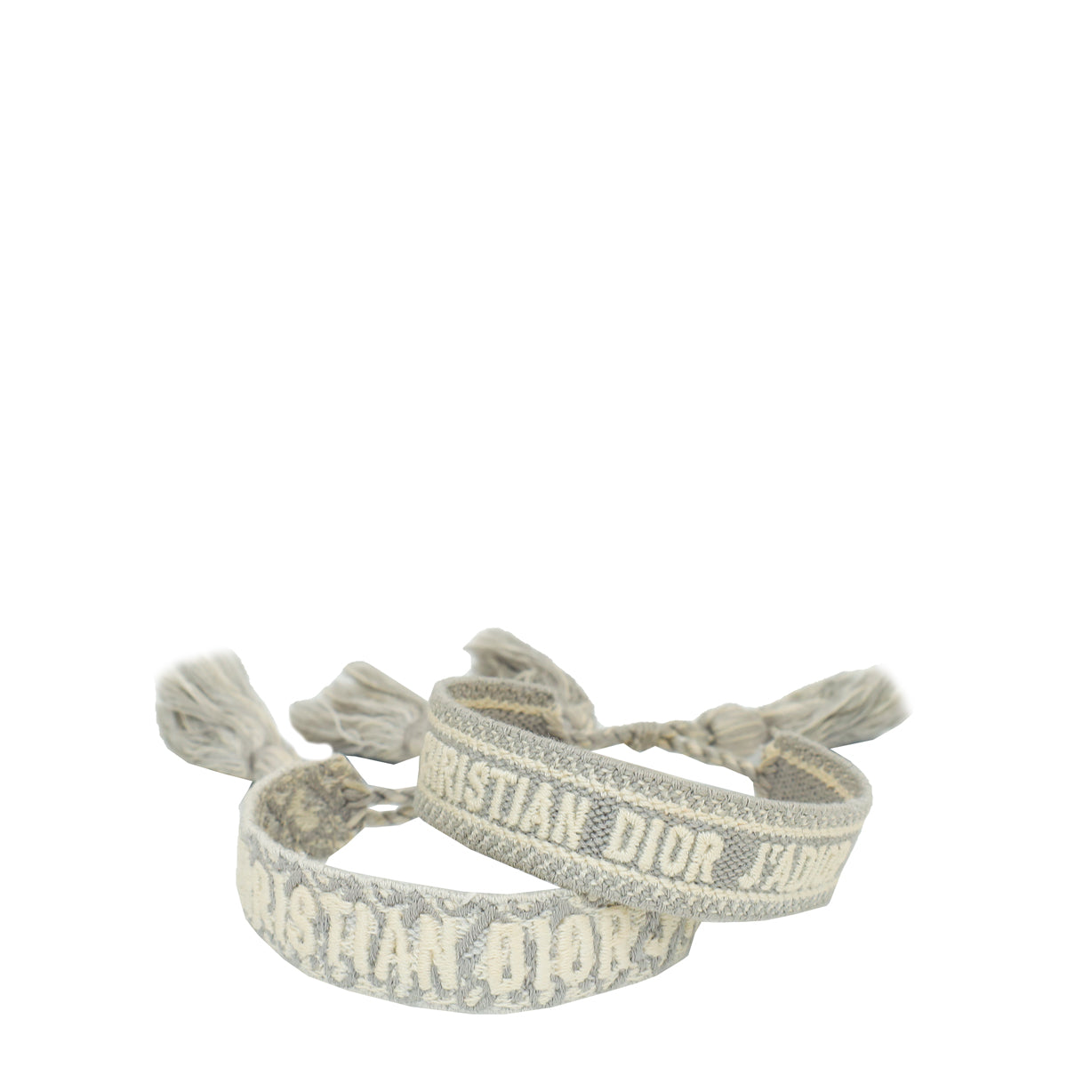 Dior Jewelry Christian Bicolor J'A Cotton Bracelet Set of