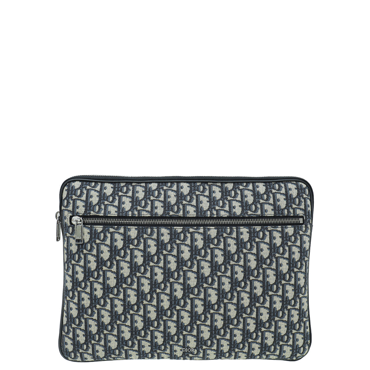 Dior Handbag Christian Oblique Laptop Case Blue Navy