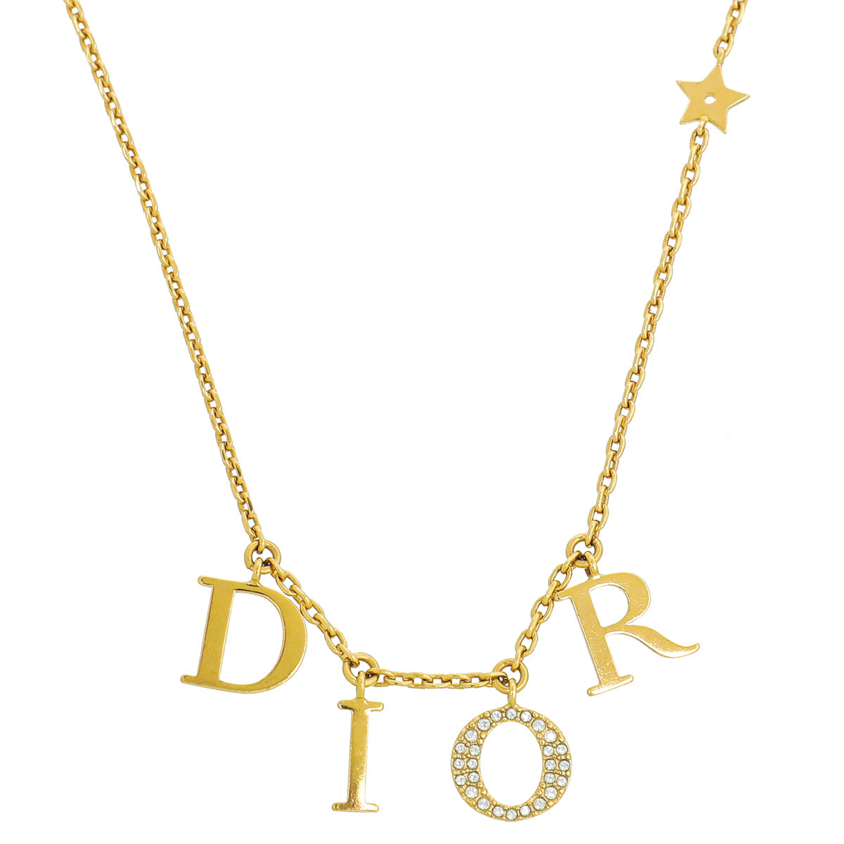 Dior Jewelry Christian Dio r evolution Necklace Gold Chain