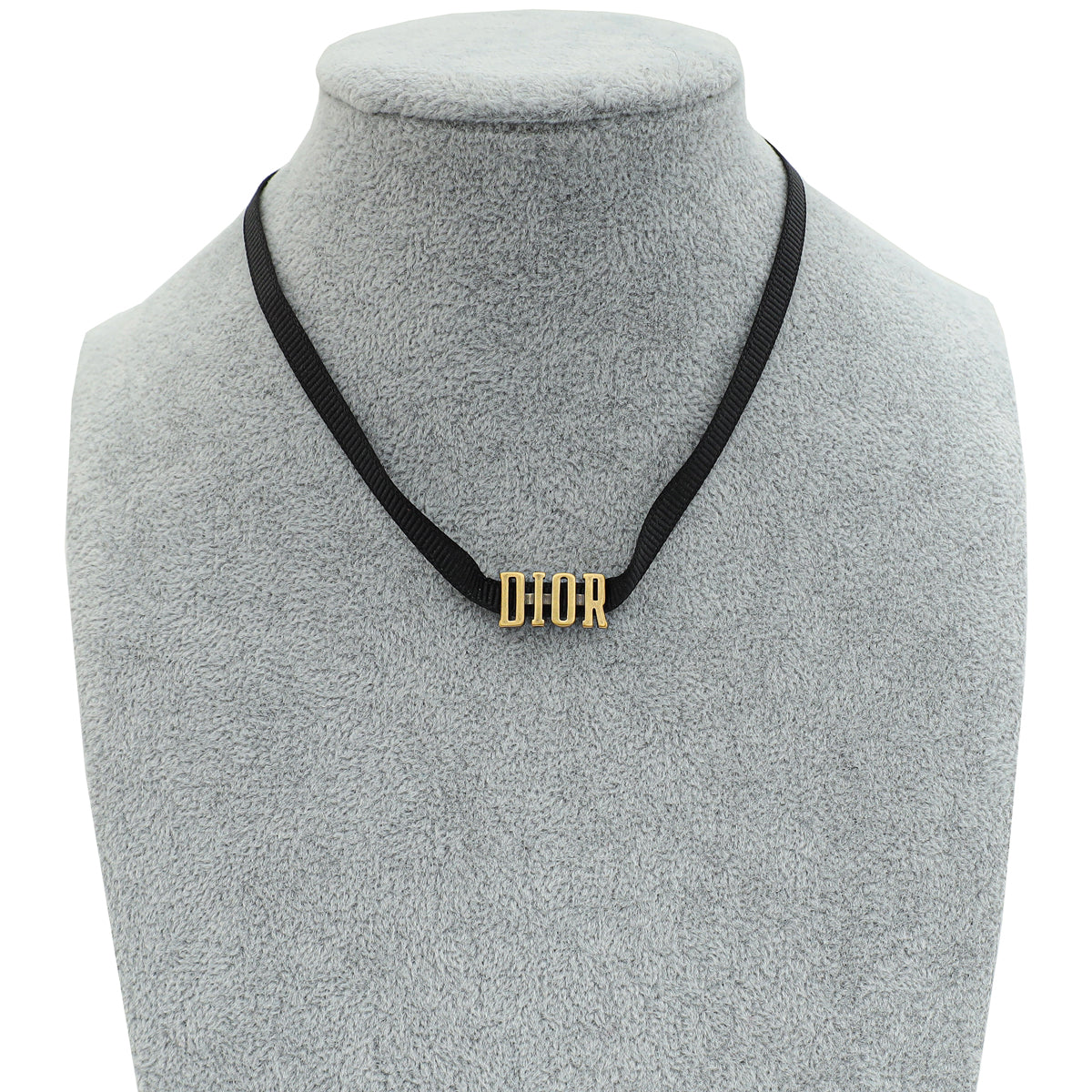 Dior Jewelry Christian J'a Choker Necklace Gold