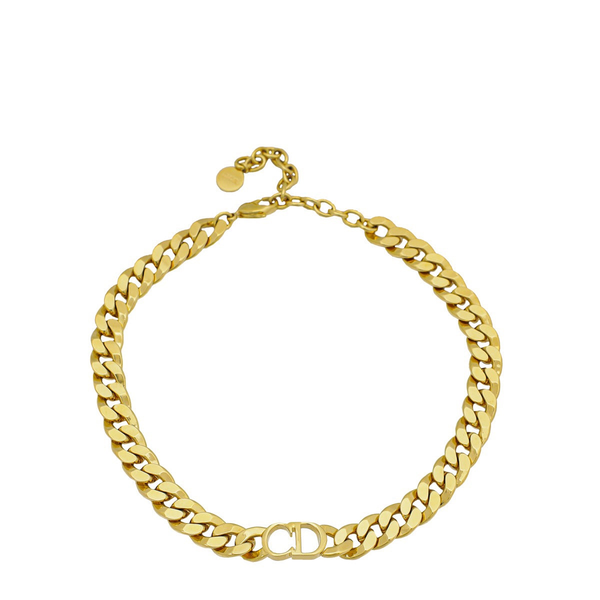 Dior Jewelry Christian Finish Danse Etoile Choker Necklace Gold