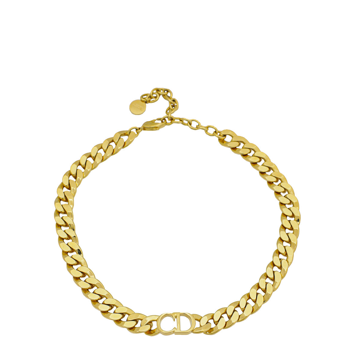 Dior Jewelry Christian Danse Etoile Choker Necklace Gold
