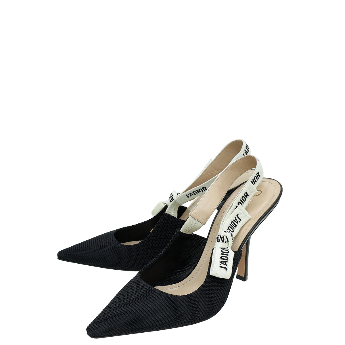 Dior Sling Bag Christian J'a Technical Fabric Slingback Pump Black Shoes Slingback Pump 41