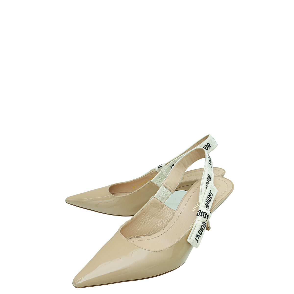 Dior Sling Bag Christian Nude J'a Slingback 36.5 Shoes