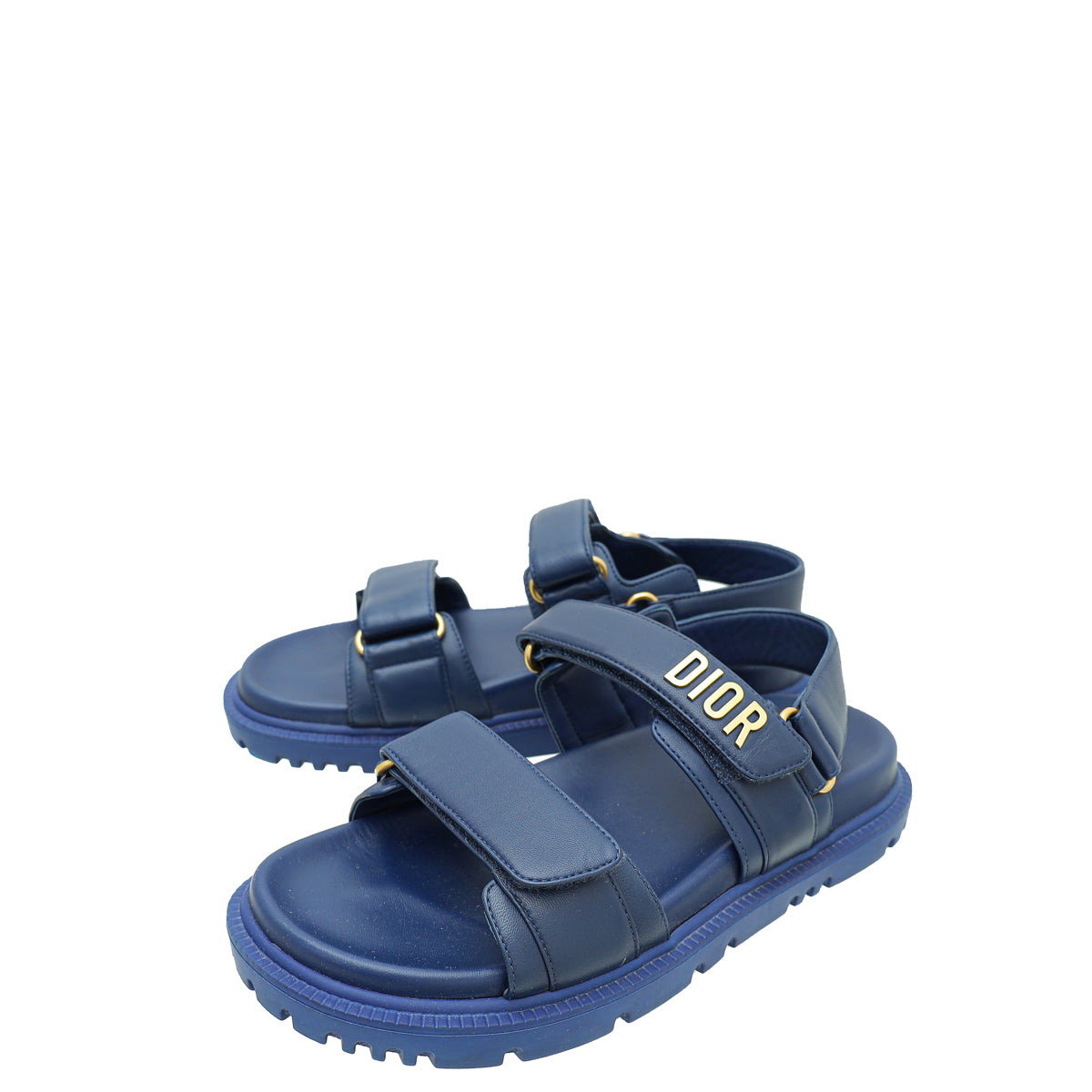 Dior Shoe Christian Deep act Sandal 37 Blue Shoes