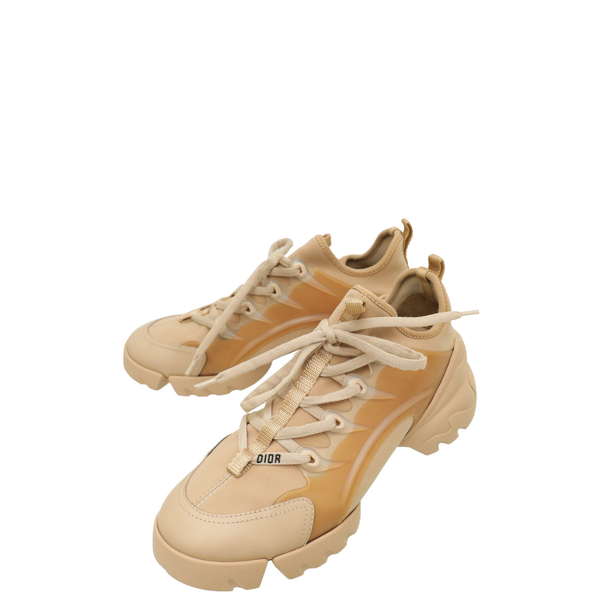 Dior Shoe Christian Nude D Connect Technical Fabric Sneaker Shoes