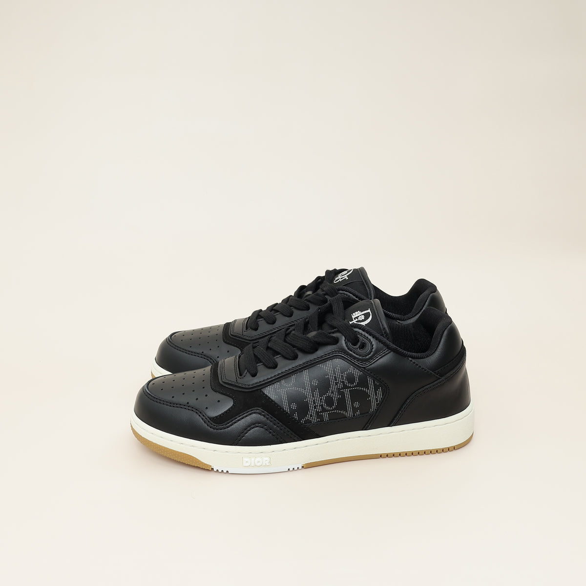 Dior Shoe Christian Oblique B27 Low-Top Sneaker 39 Black Shoes