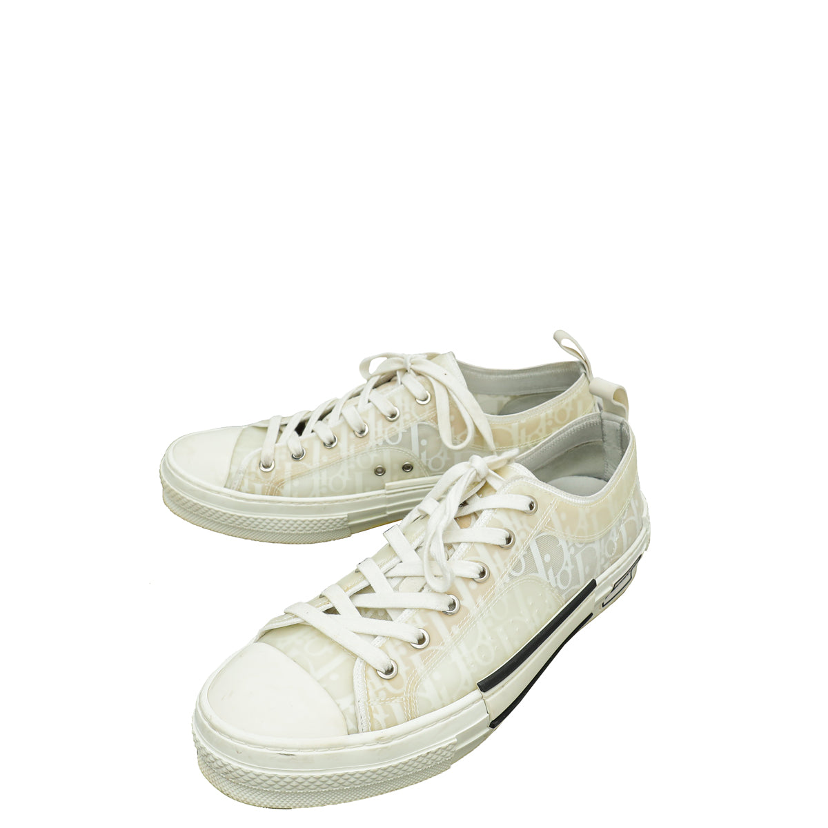 Dior Shoe Christian B23 Low Top Sneaker 42.5 White Shoes