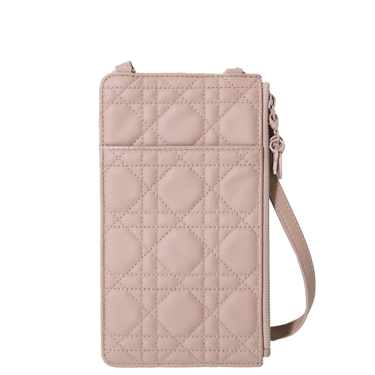 Dior Shoulder Bag Christian Blush Lady Slim Long Wallet