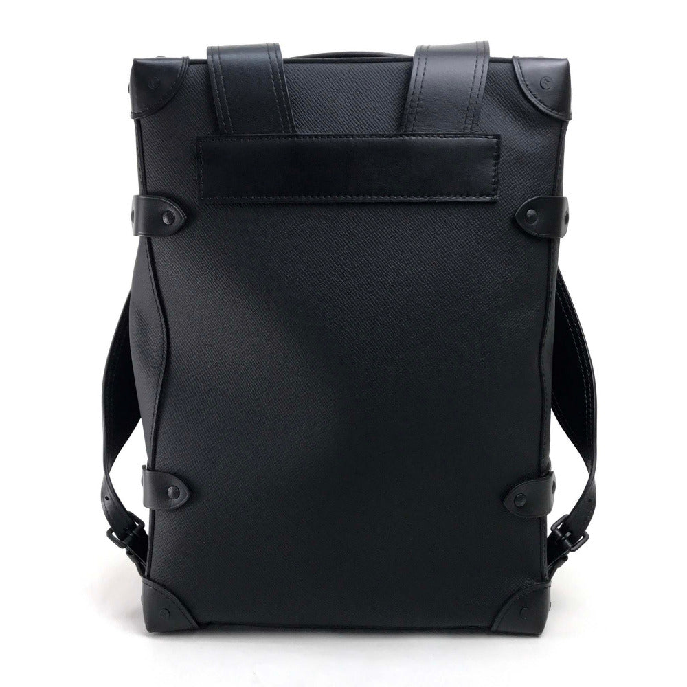 Louis Vuitton Backpack M30337 Taiga rainbow Leather Black