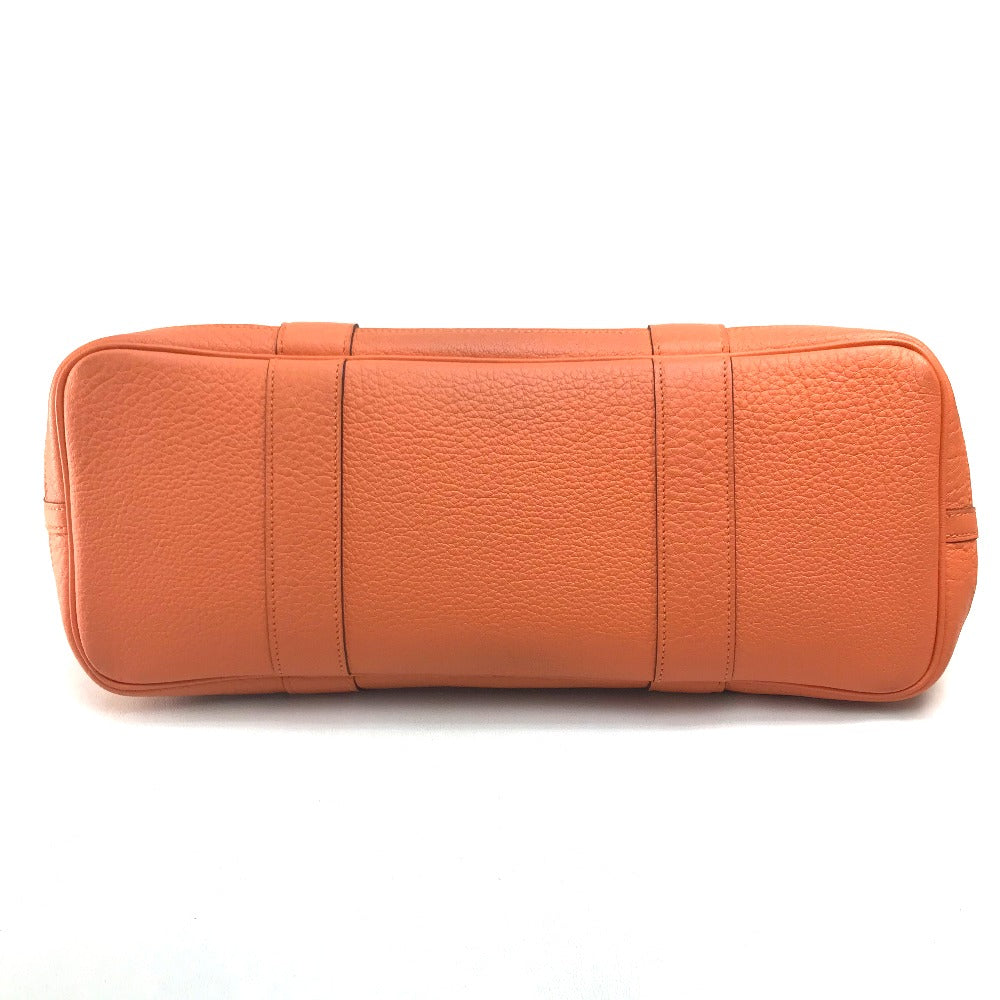 Tote Bag Towar Office Orange Garden Party Leather