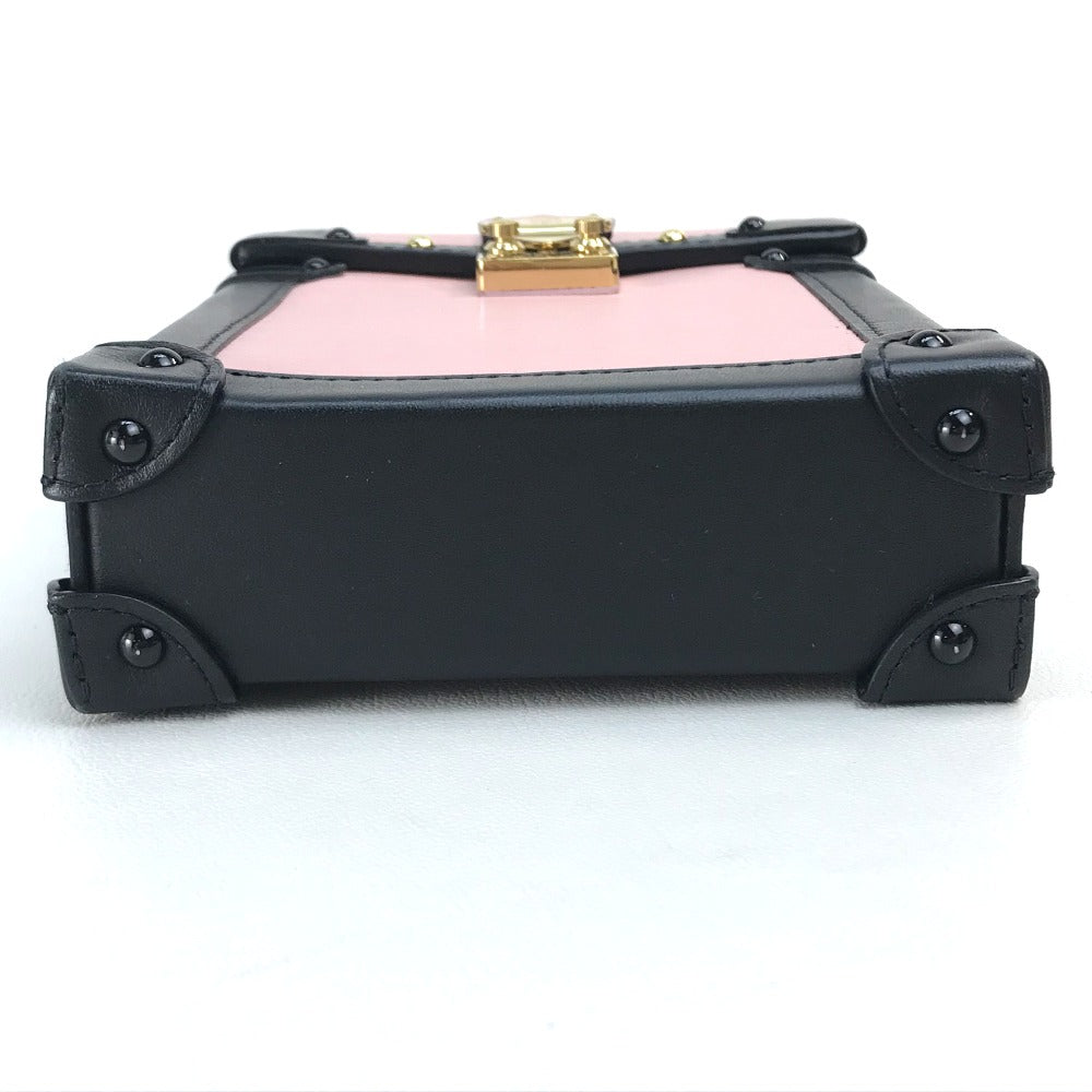 Louis Vuitton M67872 Epi Vertical Pochette Leather Pink Shoulder Bag