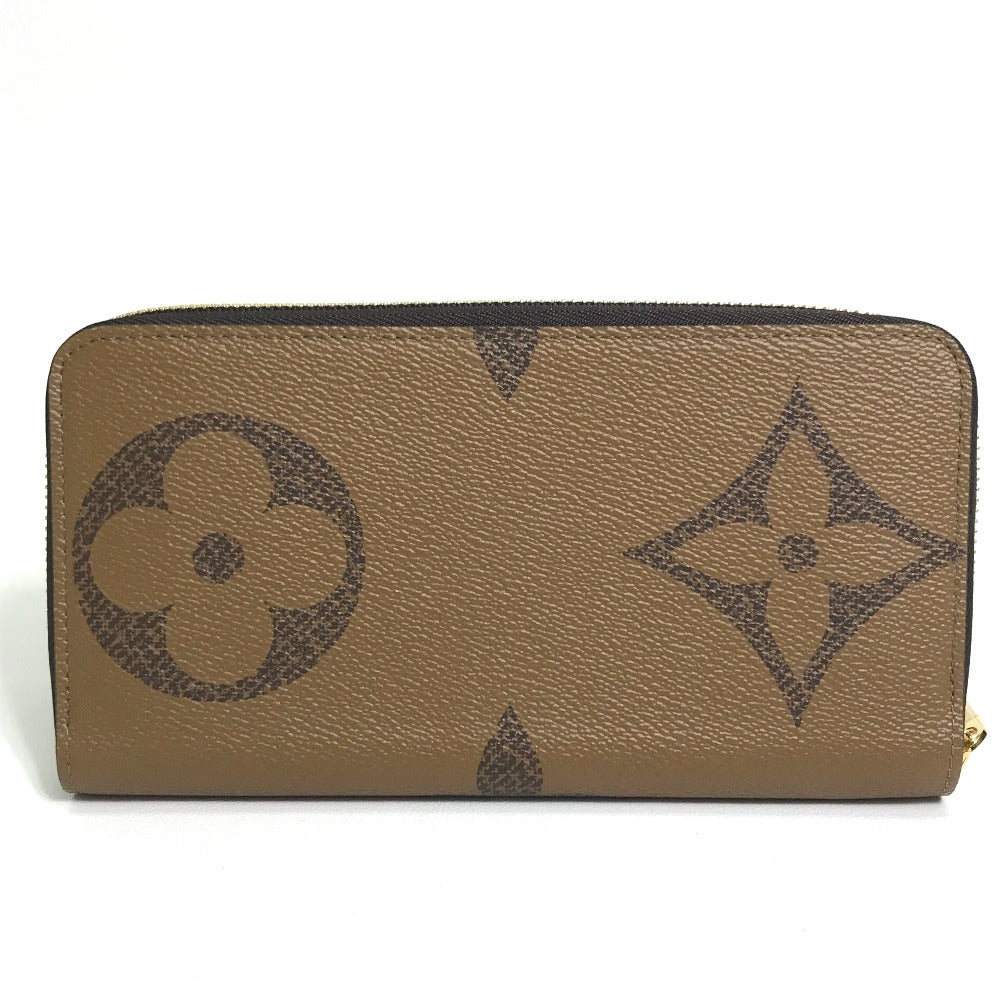 Louis Vuitton Long Purse M69353 giant Monogram Canvas Brown Wallet Case