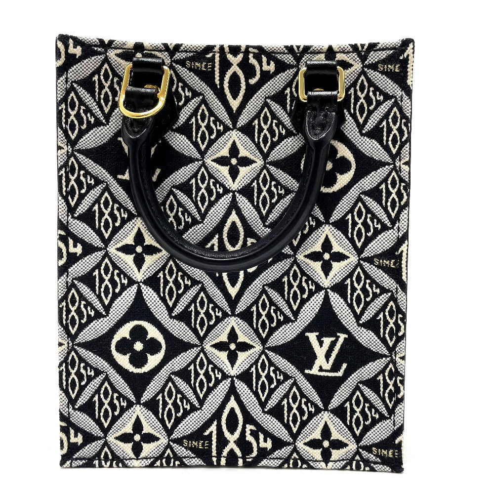 Louis Vuitton M80484 Jacquard x Jaguar SINCE Monogram Black Blue Handbag