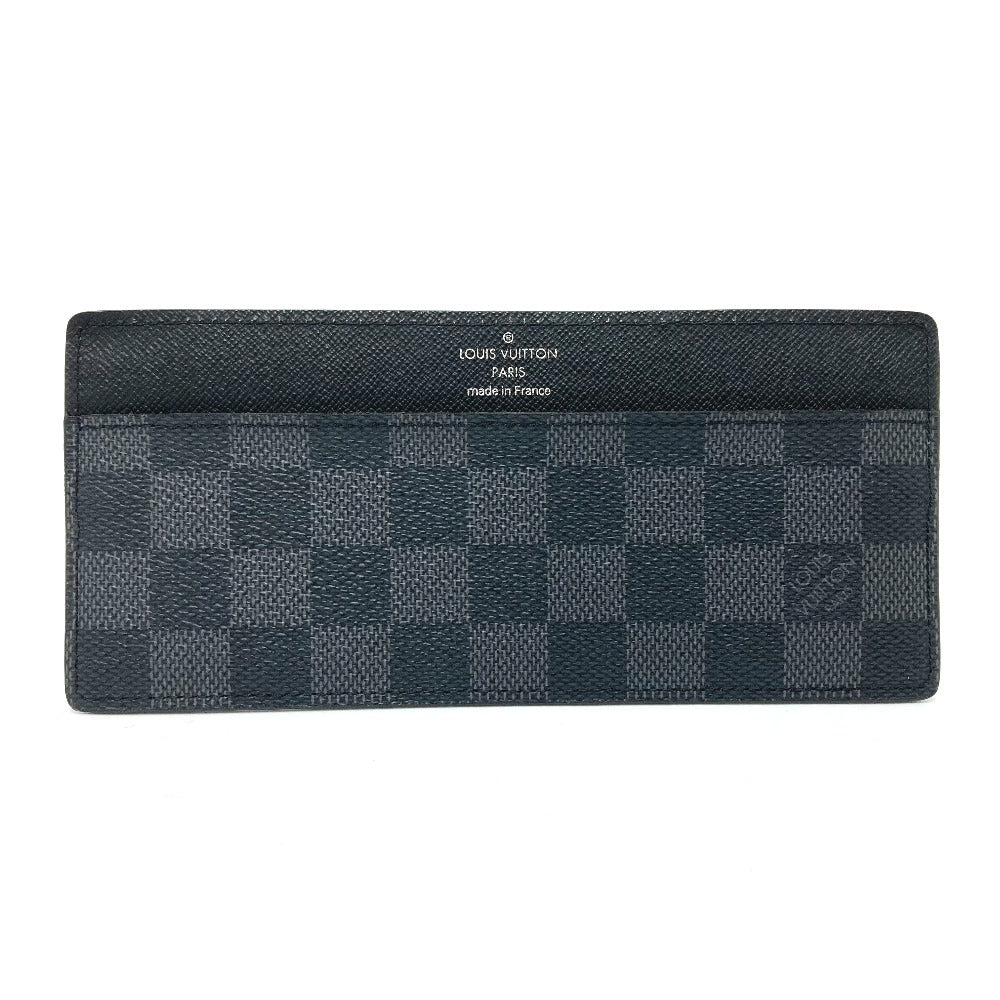 Louis Vuitton Damier Grafitto Damier Grafitte Canvas Black Wallet Case