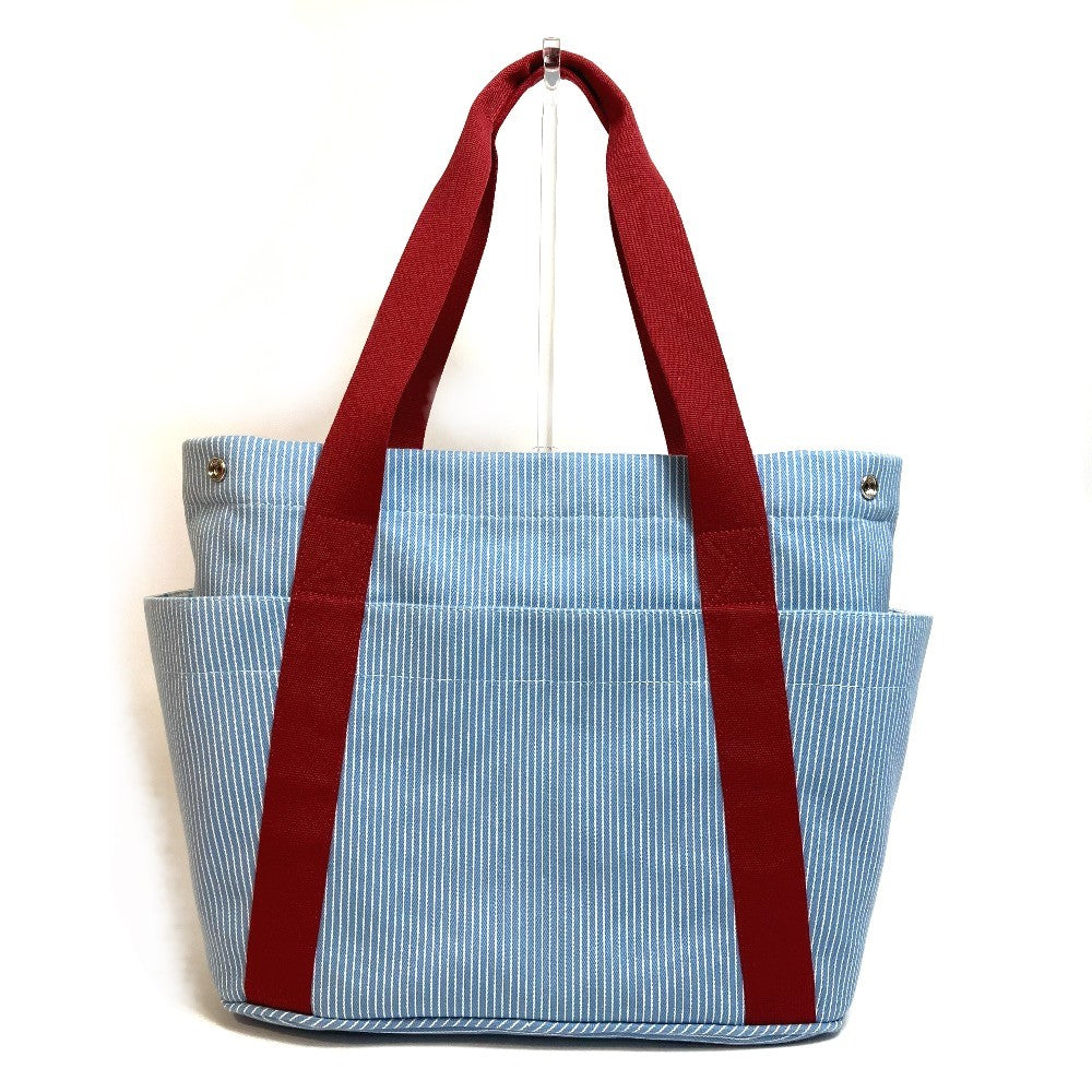 Tote Bag X Panda Pass Pass Mothers Canvas Blue