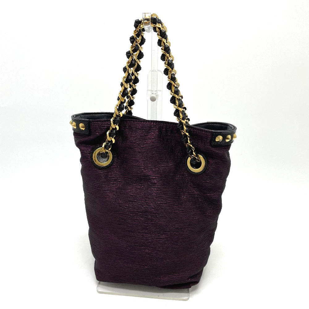 Louis Vuitton Purple Accessories Deburju Neonoe Leather Canvas Black Tote Bag